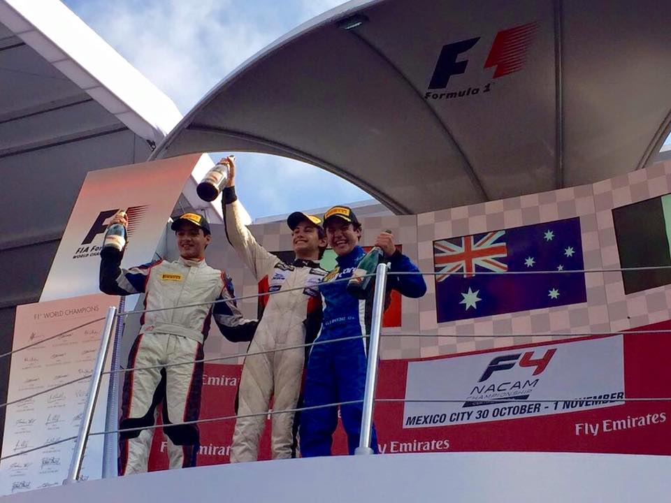 Luis Leeds at the 2015 Mexican Grand Prix Luis Leeds at the 2015 Mexican Grand Prix