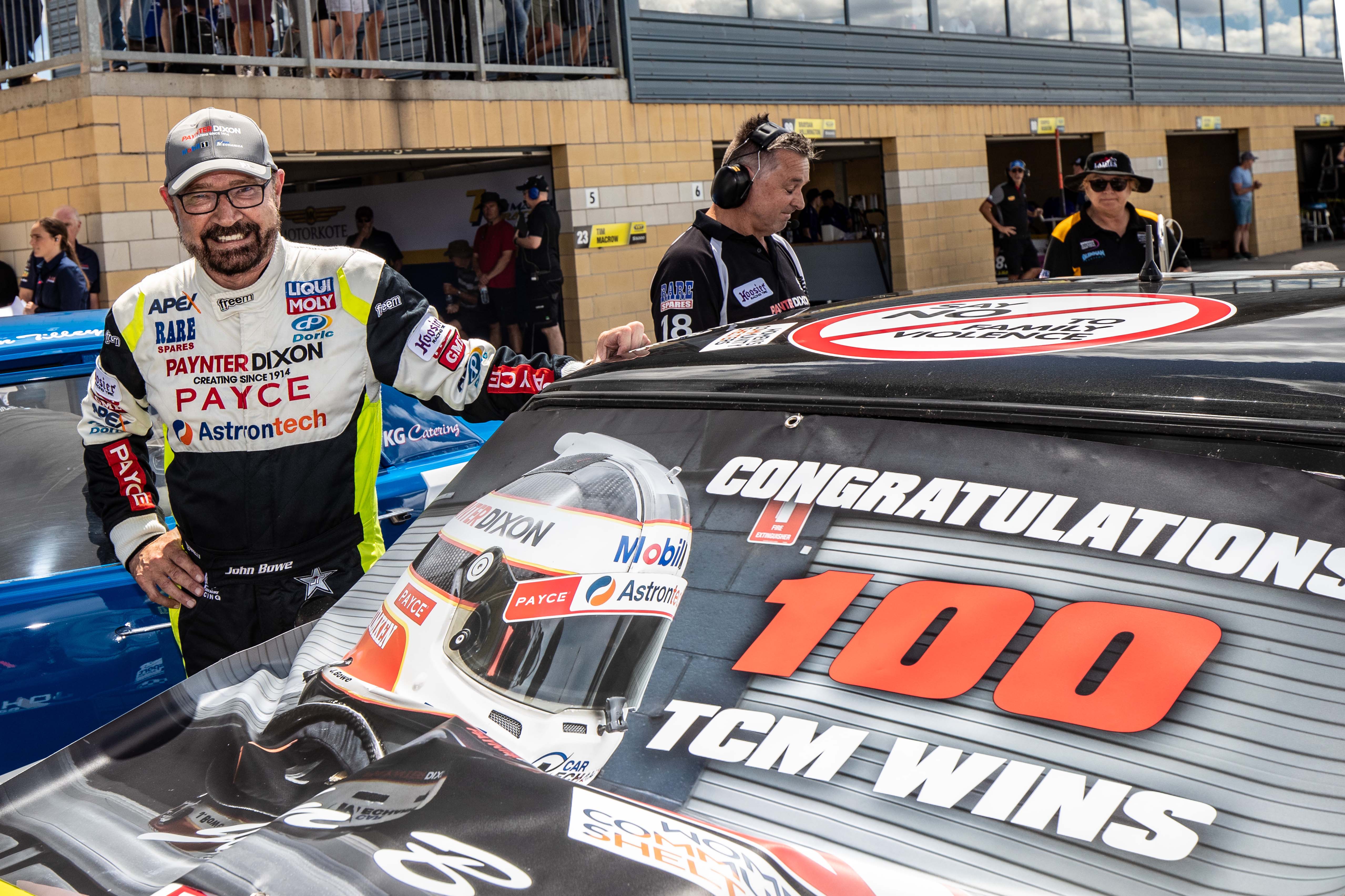 John Bowe - TCM 100 wins John Bowe - TCM 100 wins